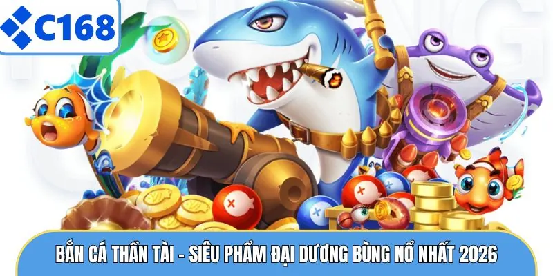 Bắn Cá Thần Tài - Siêu Phẩm Đại Dương Bùng Nổ Nhất 2026