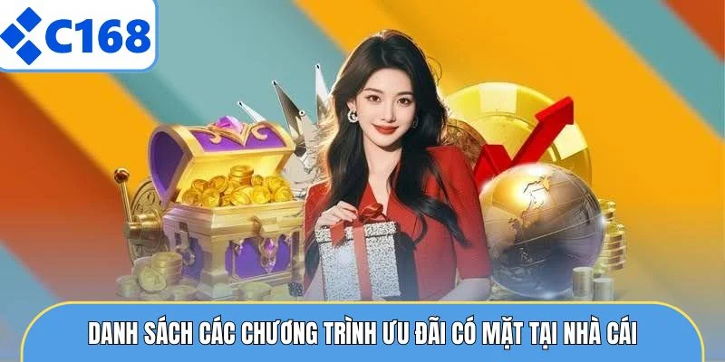 Danh sách các chương trình ưu đãi có mặt tại nhà cái